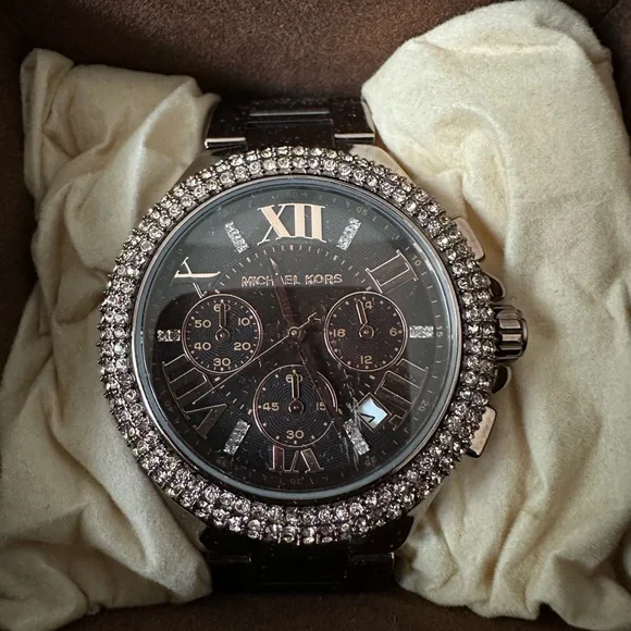 Michael Kors | Accessories | Michael Kors Black And Silver  display picture 1